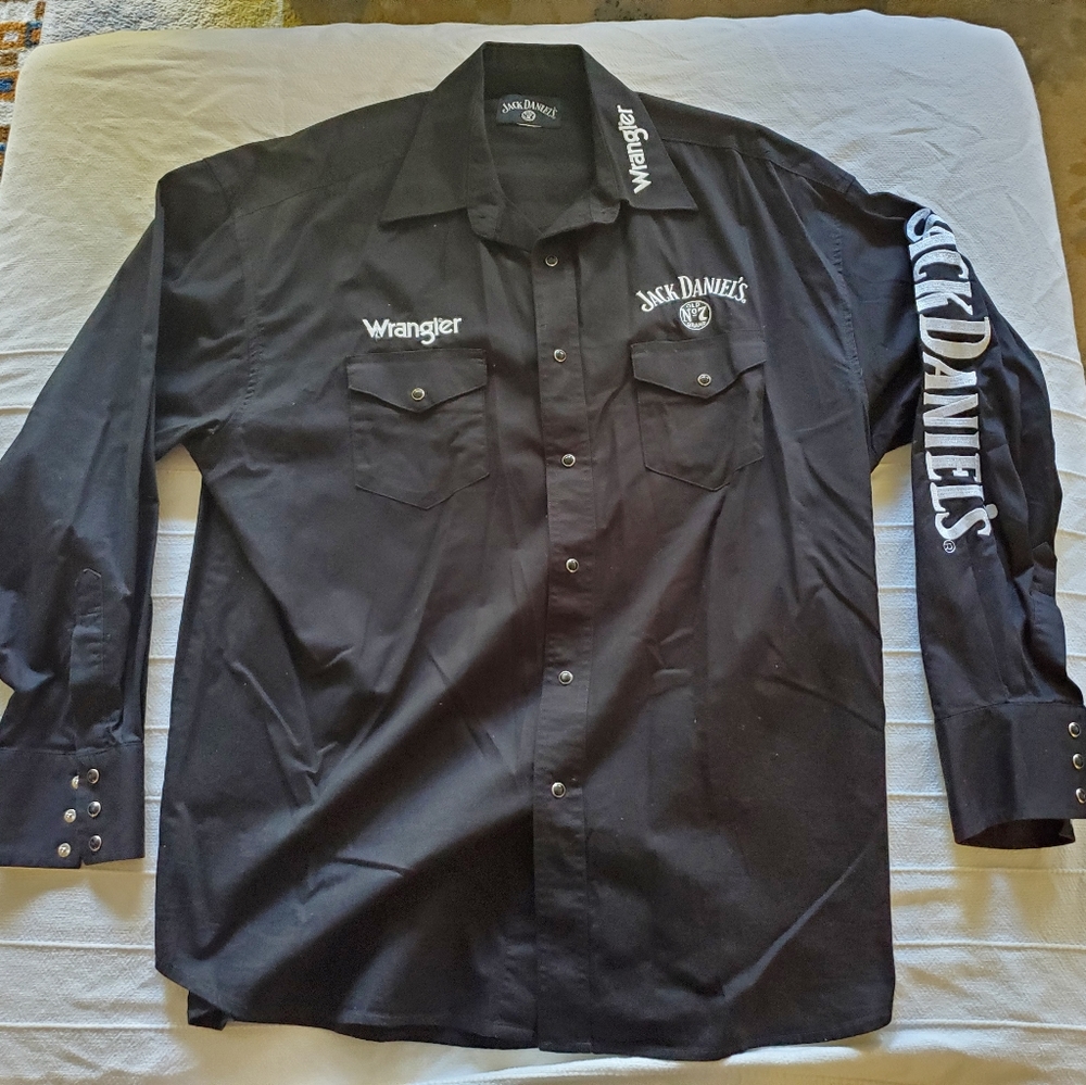 Jack Daniel's Wrangler Long Sleeve Shirt XL